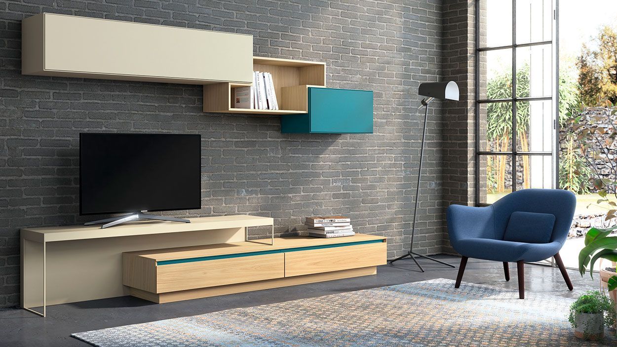 Estante TV Lyra 34, modulo tv