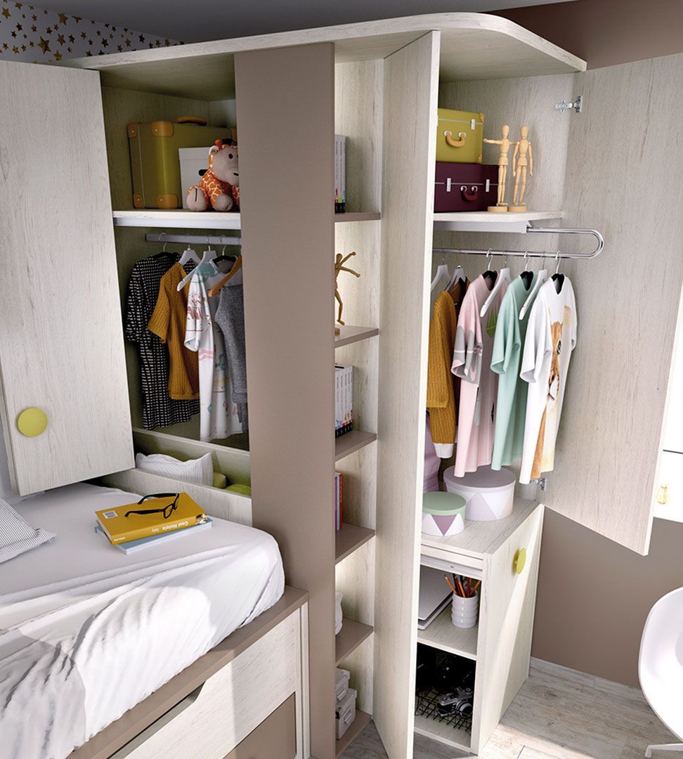 Quarto Juvenil H-102, Quartos de crianças e Quartos Juvenis