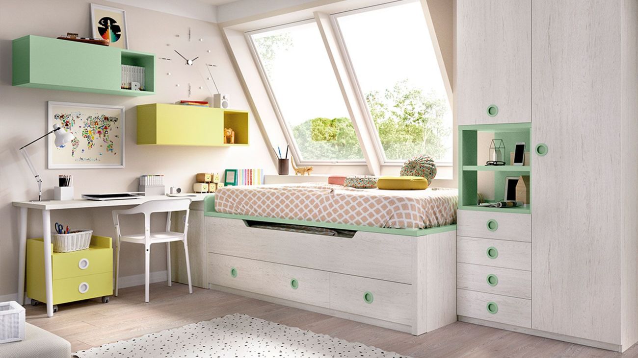 Quarto Juvenil H-103, Quartos de crianças e Quartos Juvenis