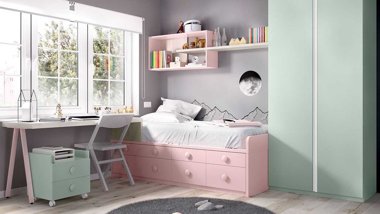 Quarto Juvenil H-106, Quartos de crianças e Quartos Juvenis
