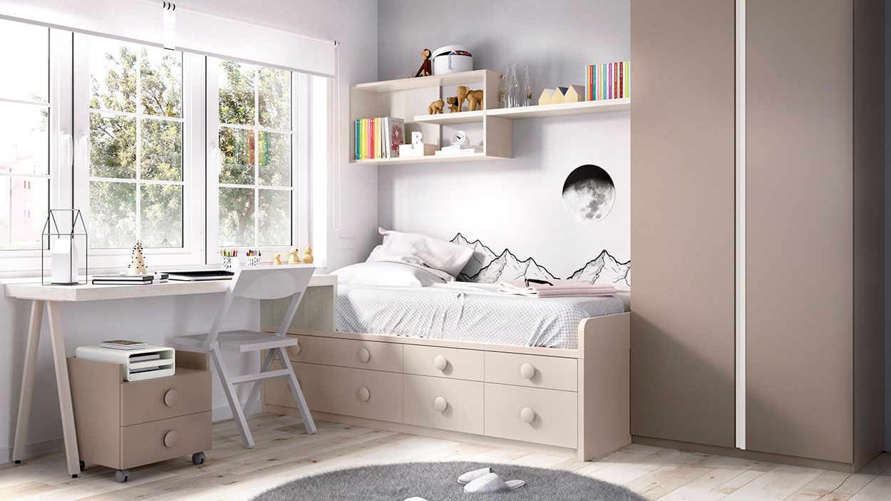 Quarto Juvenil H-106, Quartos de crianças e Quartos Juvenis