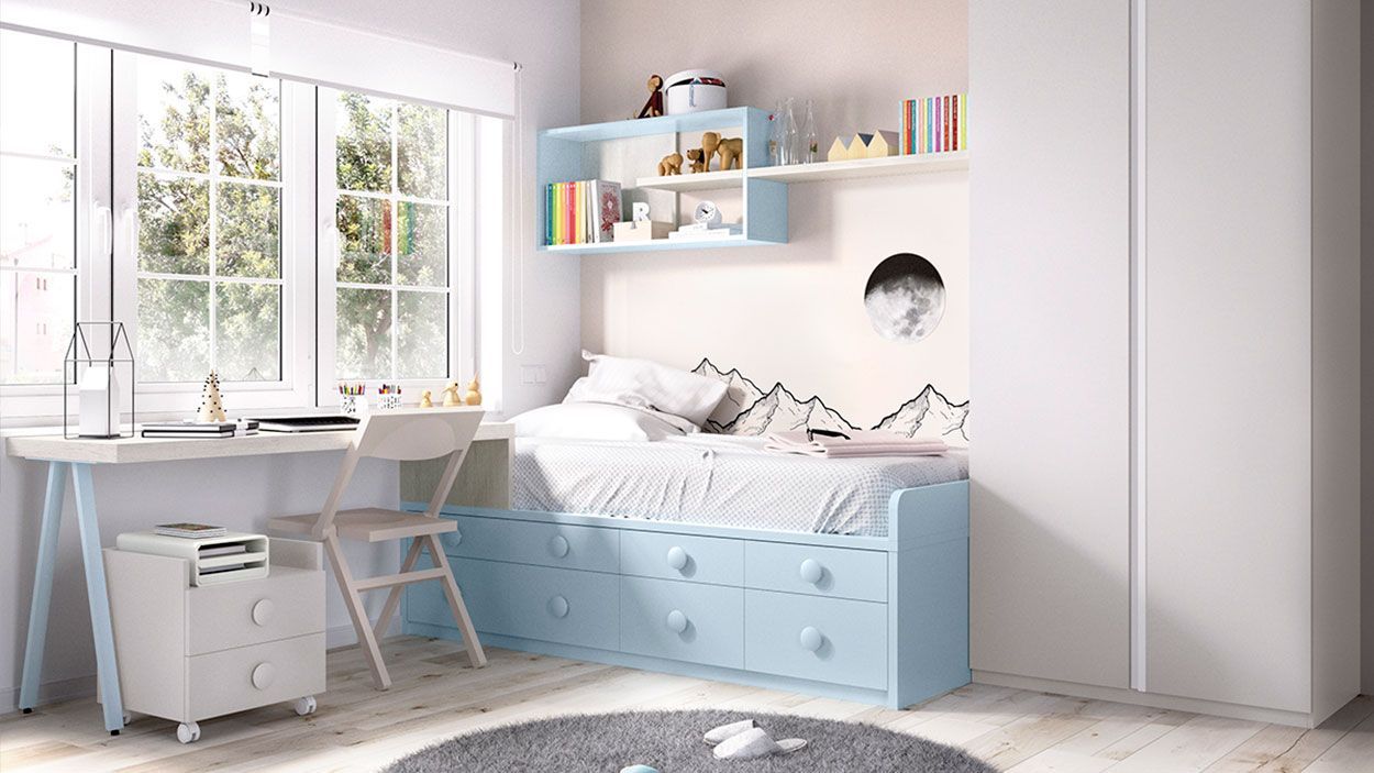 Quarto Juvenil H-106, Quartos de crianças e Quartos Juvenis