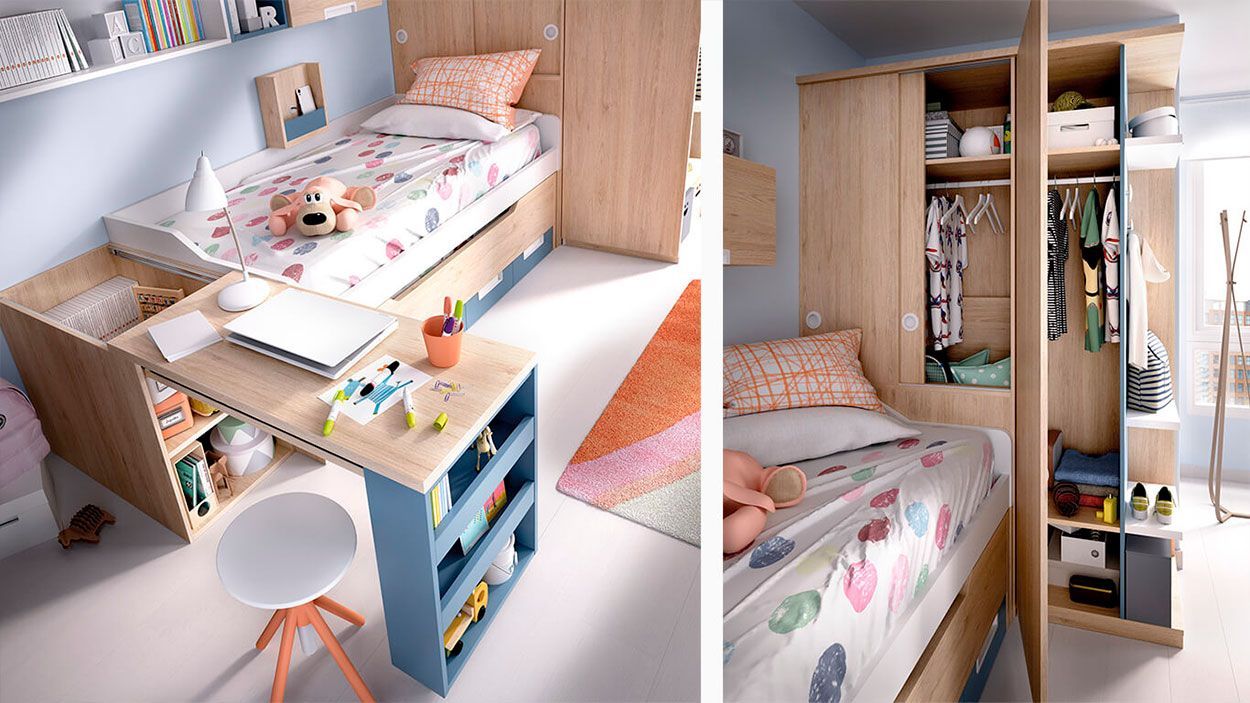 Quarto Juvenil H-108, Quartos de crianças e Quartos Juvenis