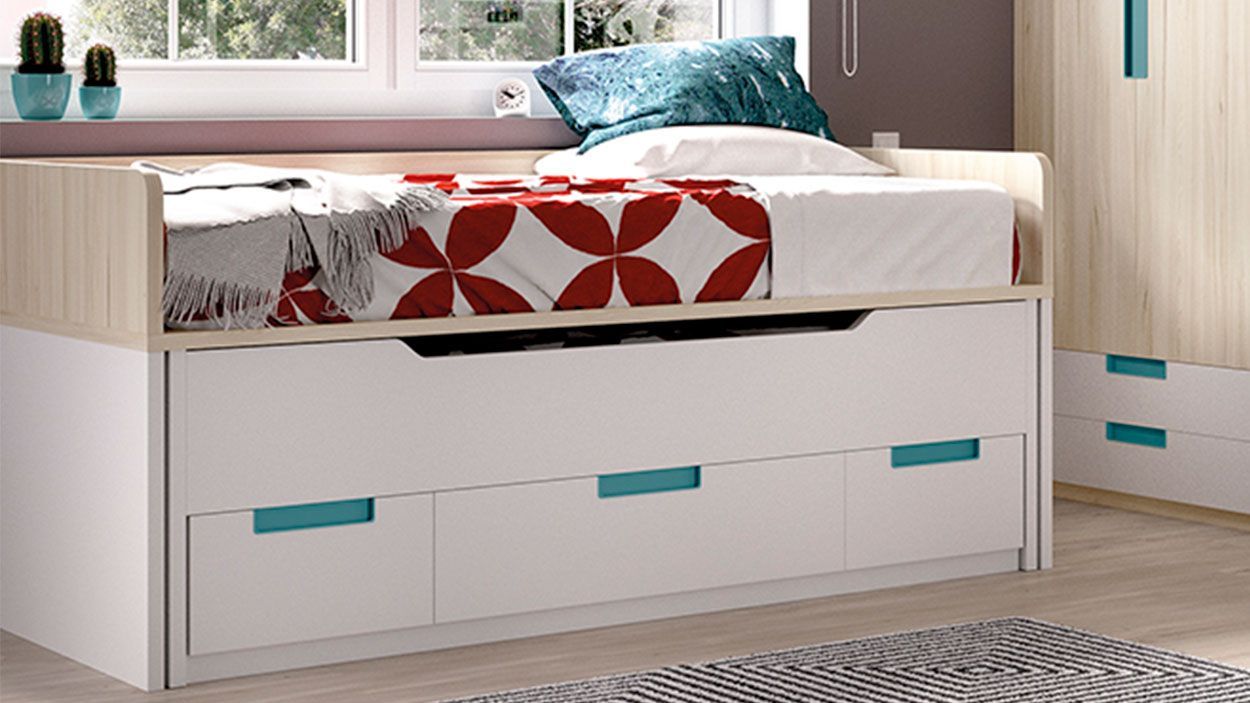 Cama Juvenil H-109, Crianca e Juvenil Graca Interiores 