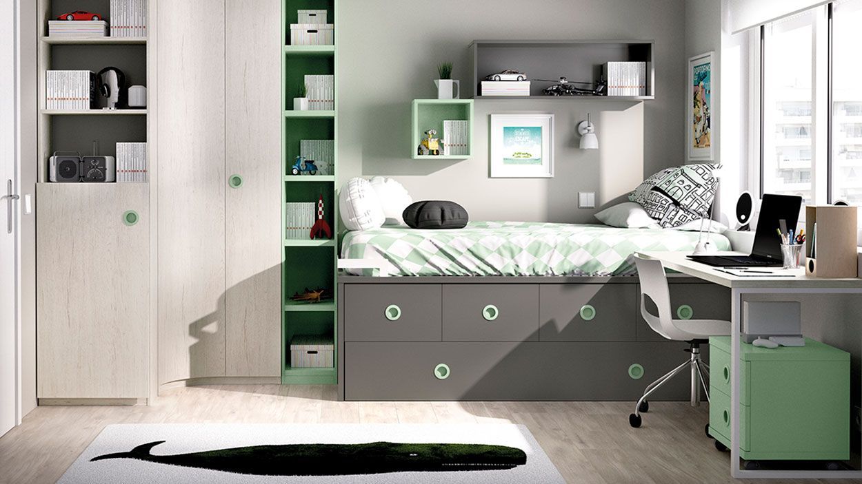 Quarto Juvenil H-110, Quartos de crianças e Quartos Juvenis