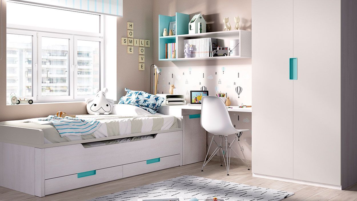 Quarto Juvenil H-113, Mobiliário Graça Interiores