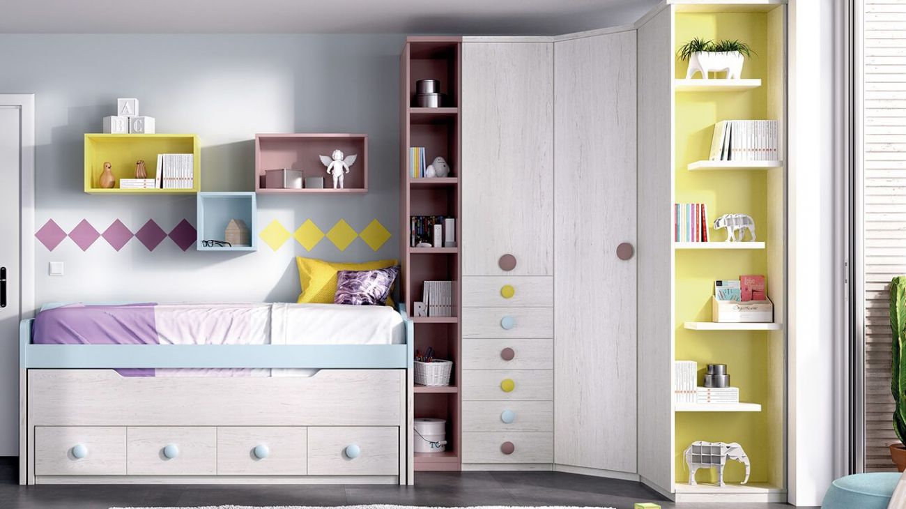 Quarto Juvenil H-117, Mobiliário Graça Interiores