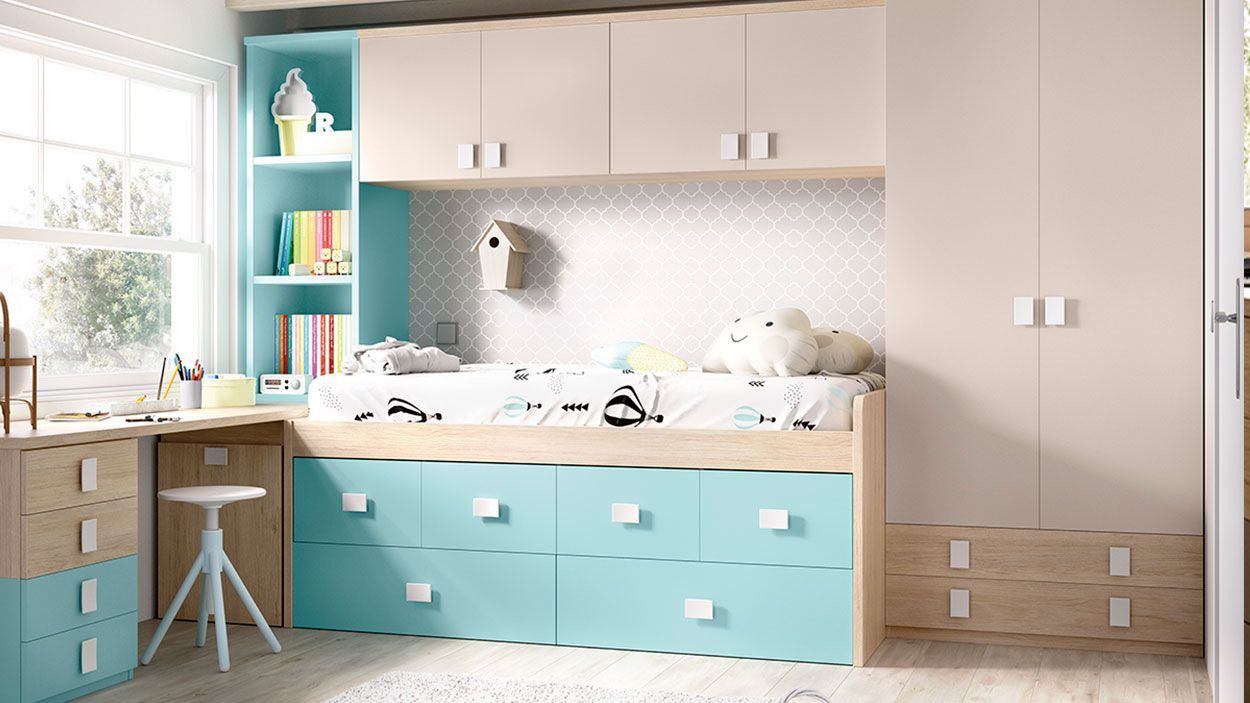 Quarto Juvenil H-127, Quartos de crianças e Quartos Juvenis