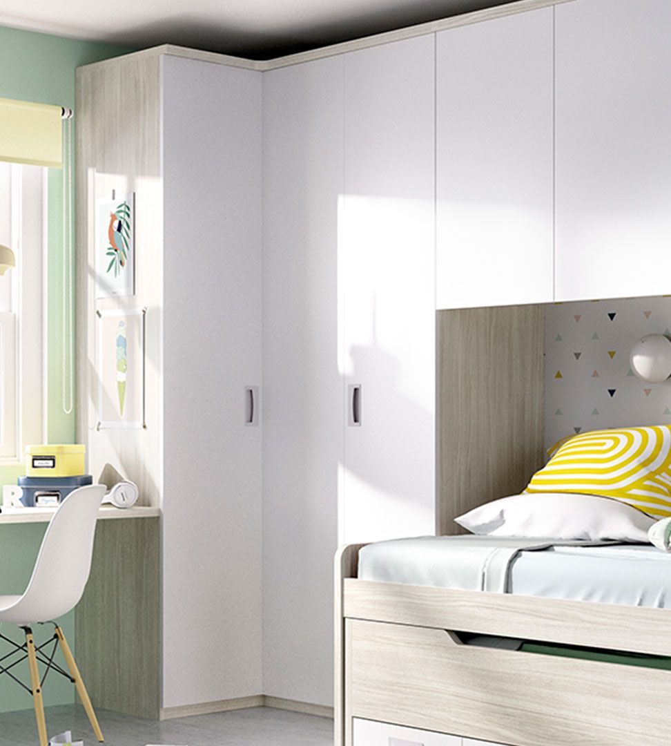 Quarto Juvenil H-128, Mobiliário Graça Interiores