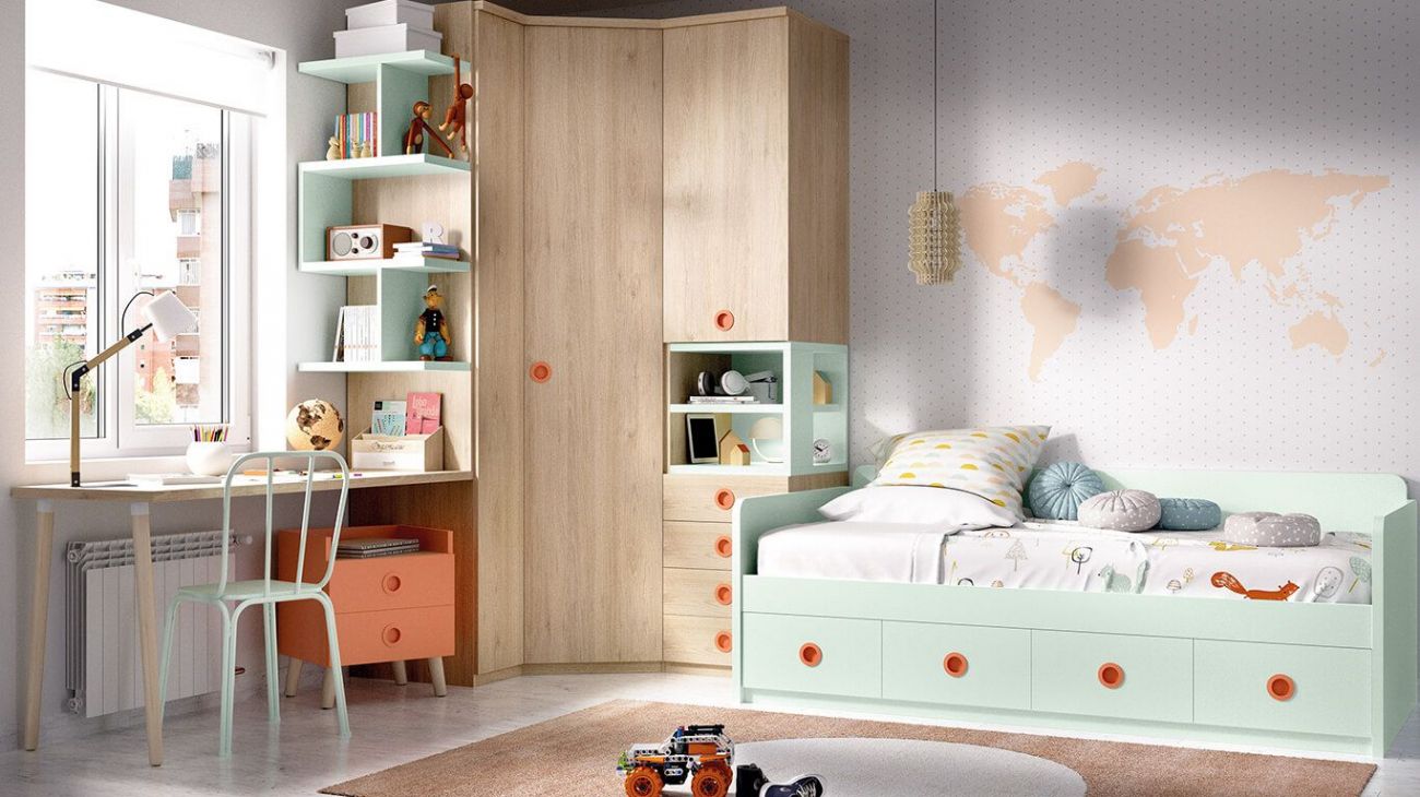 Quarto Juvenil H-206, Quartos de crianças e Quartos Juvenis