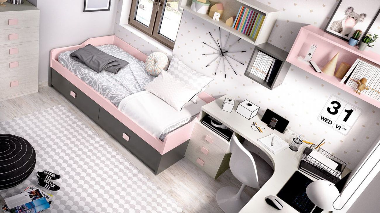 Quarto Juvenil H-212, Quartos de crianças e Quartos Juvenis