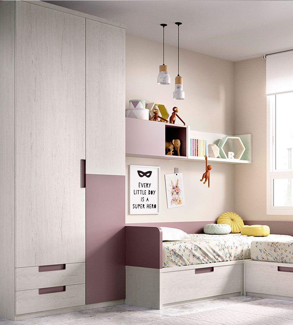 Quarto Juvenil H-214, Quartos de crianças e Quartos Juvenis