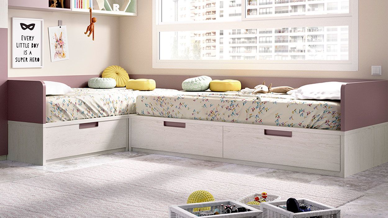 Quarto Juvenil H-214, Quartos de crianças e Quartos Juvenis