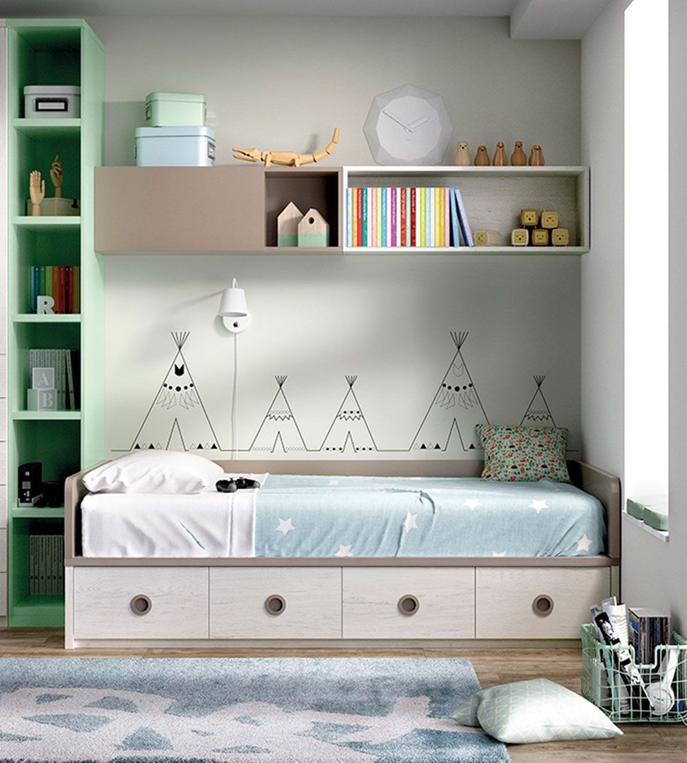 Quarto Juvenil H-215, Mobiliário Graça Interiores