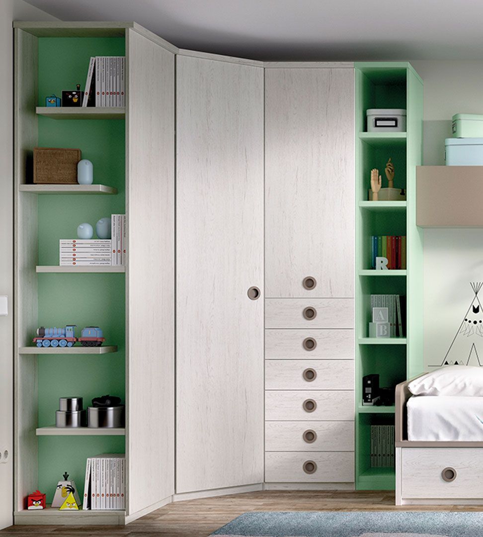 Quarto Juvenil H-215, Mobiliário Graça Interiores