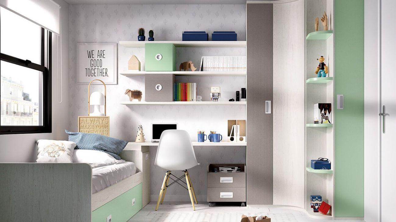 Quarto Juvenil H-218, Quartos de crianças e Quartos Juvenis