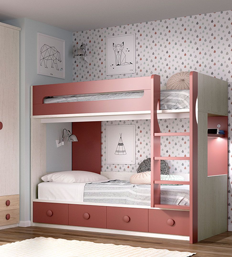 Quarto Juvenil H-301, Mobiliário Graça Interiores