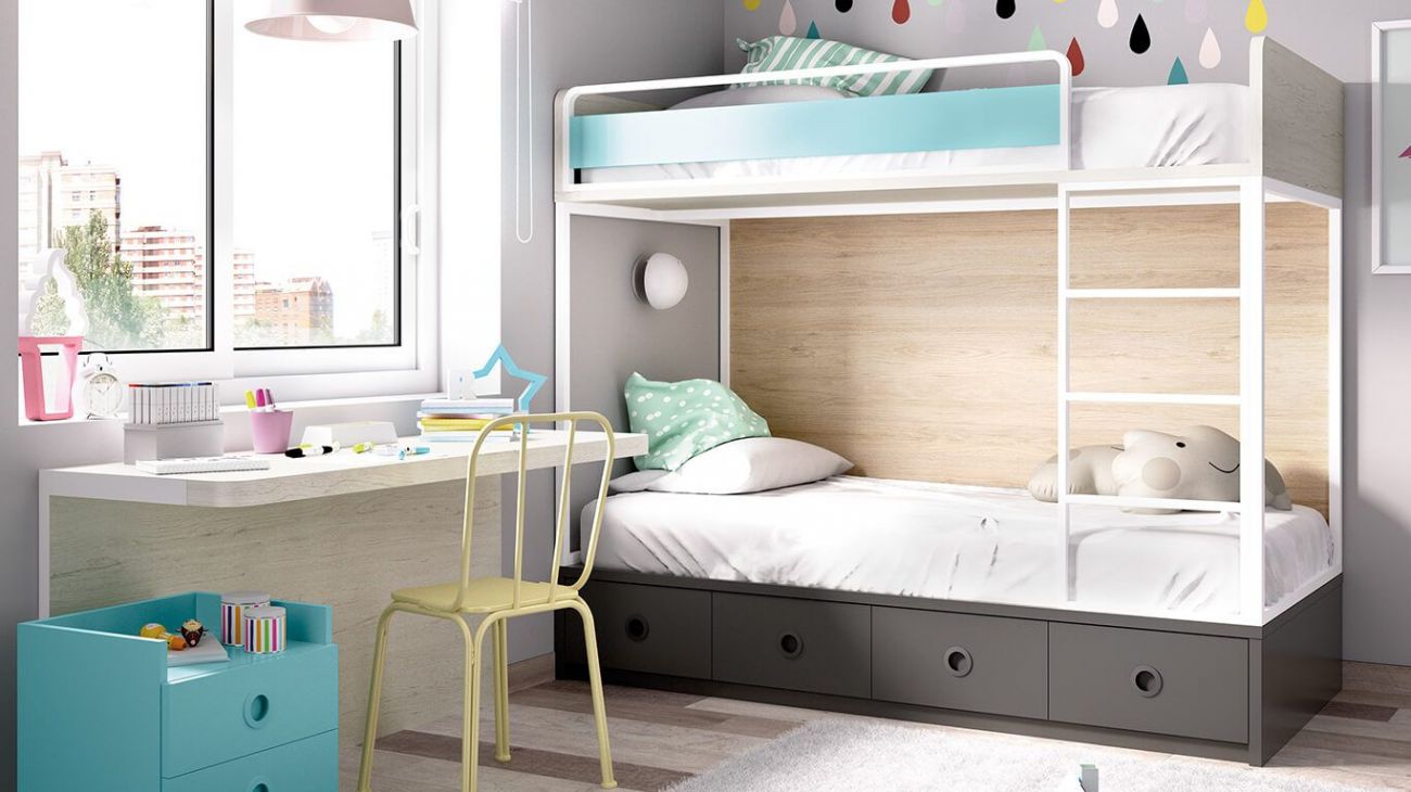 Quarto Juvenil H-308, Quartos de crianças e Quartos Juvenis