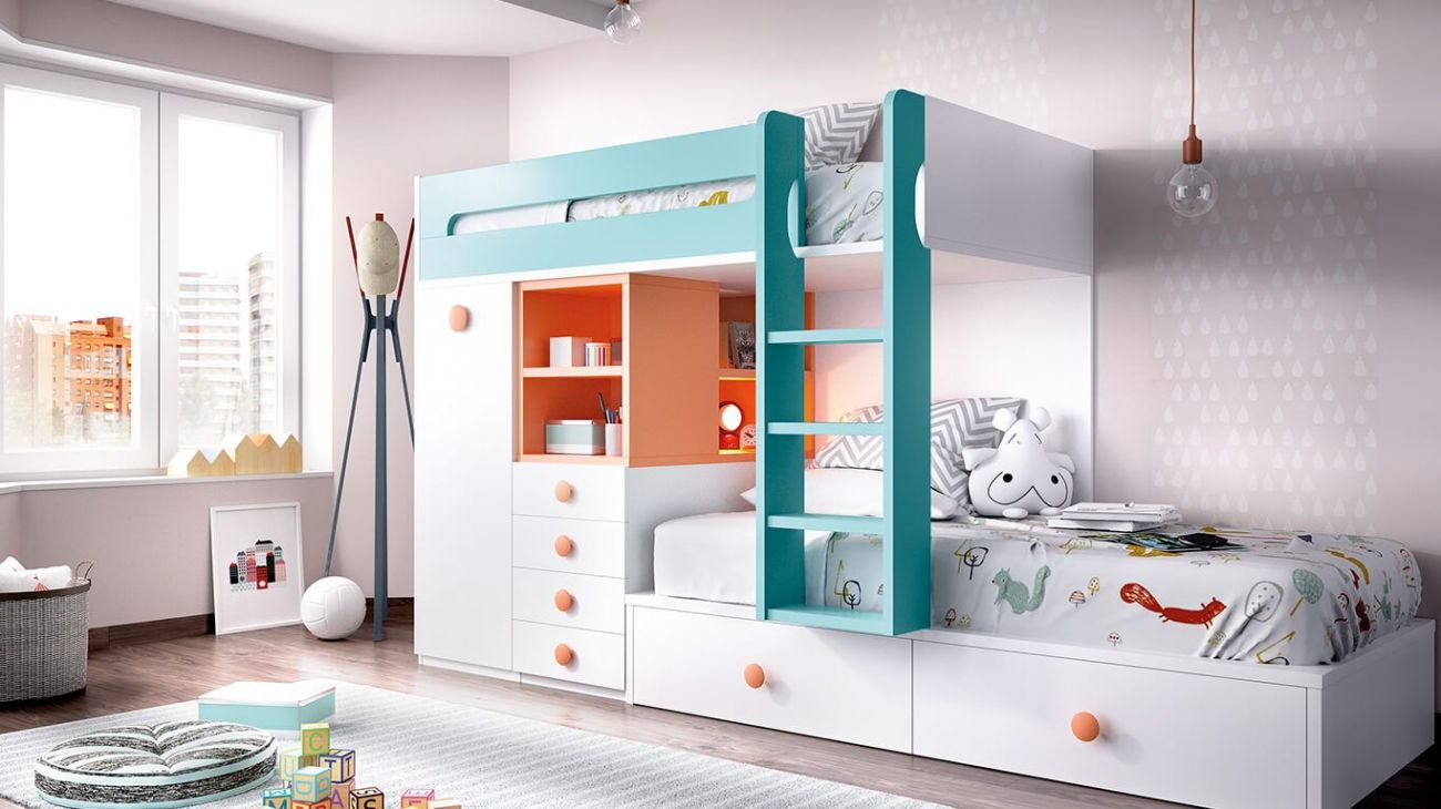 Quarto Juvenil H-312, Quartos de crianças e Quartos Juvenis