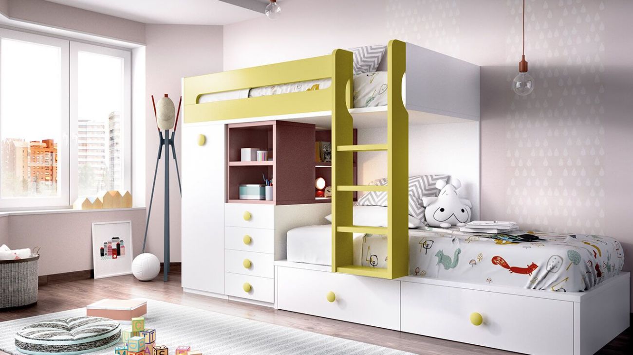Quarto Juvenil H-312, Quartos de crianças e Quartos Juvenis