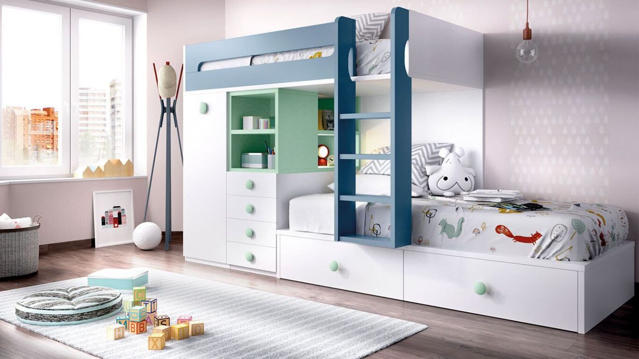 Quarto Juvenil H-312, Quartos de crianças e Quartos Juvenis