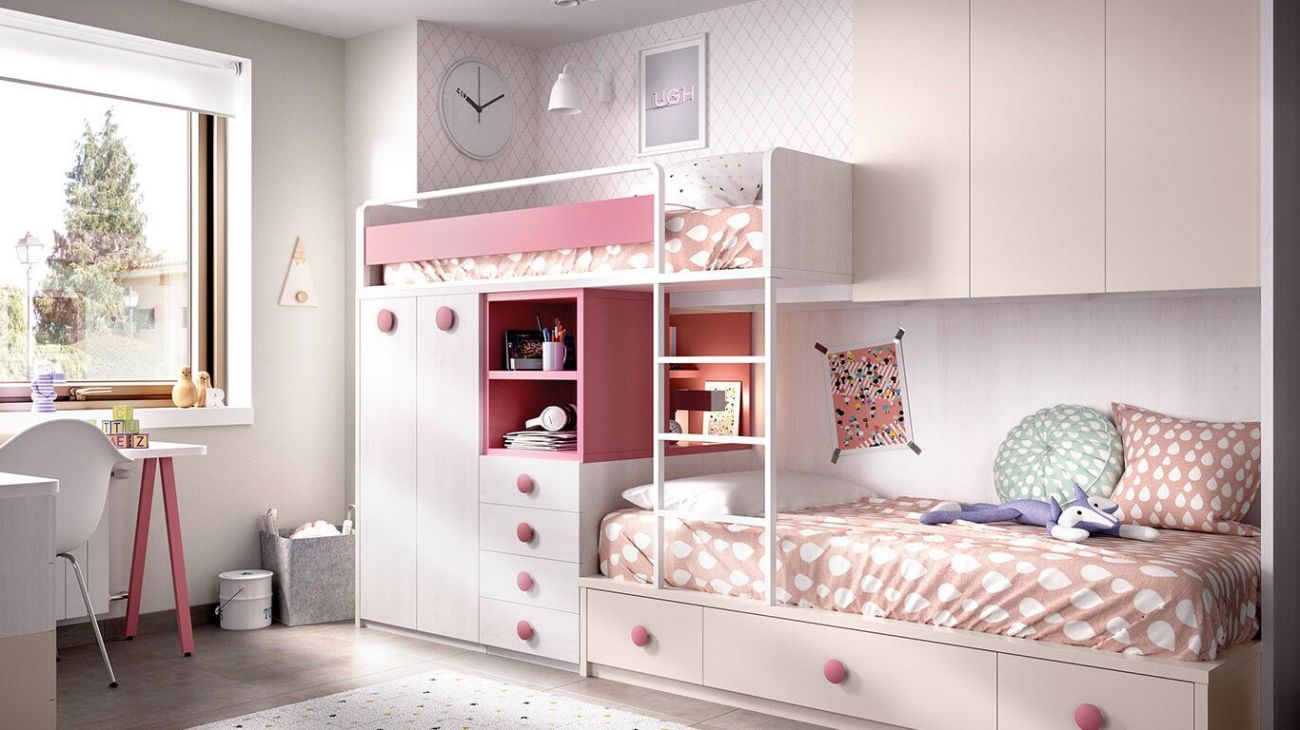 Quarto Juvenil H-316, Quartos de crianças e Quartos Juvenis