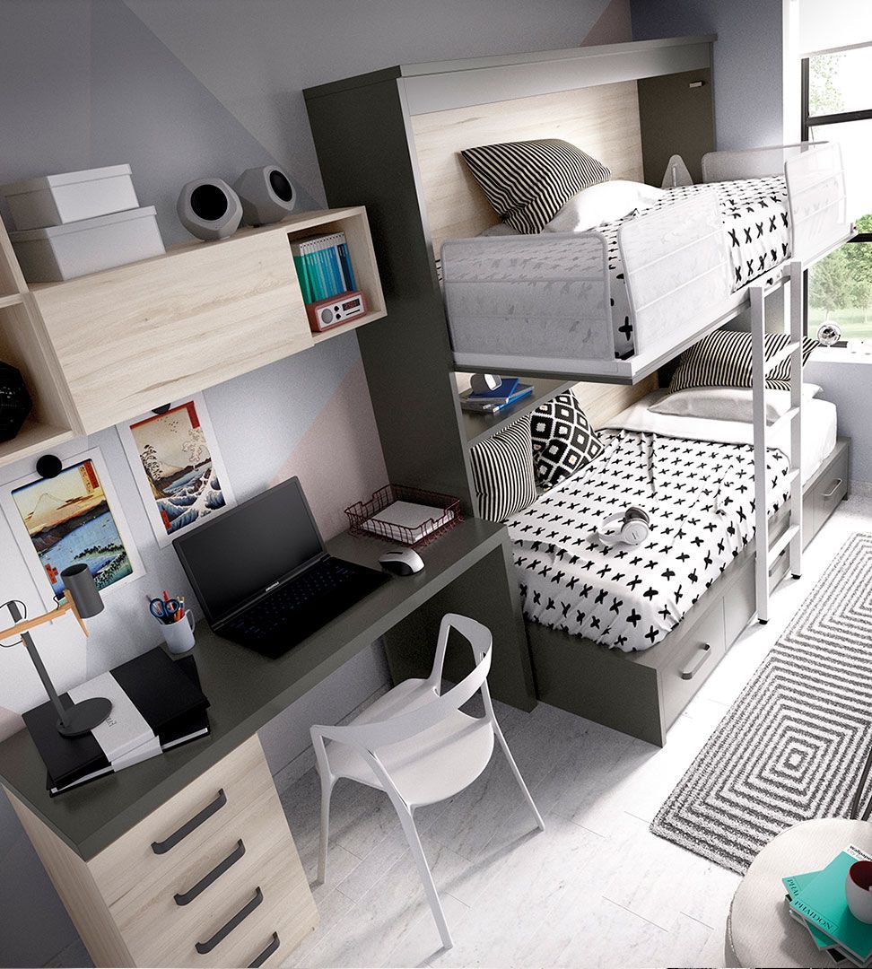 Quarto Juvenil H-418, Quartos de crianças e Quartos Juvenis