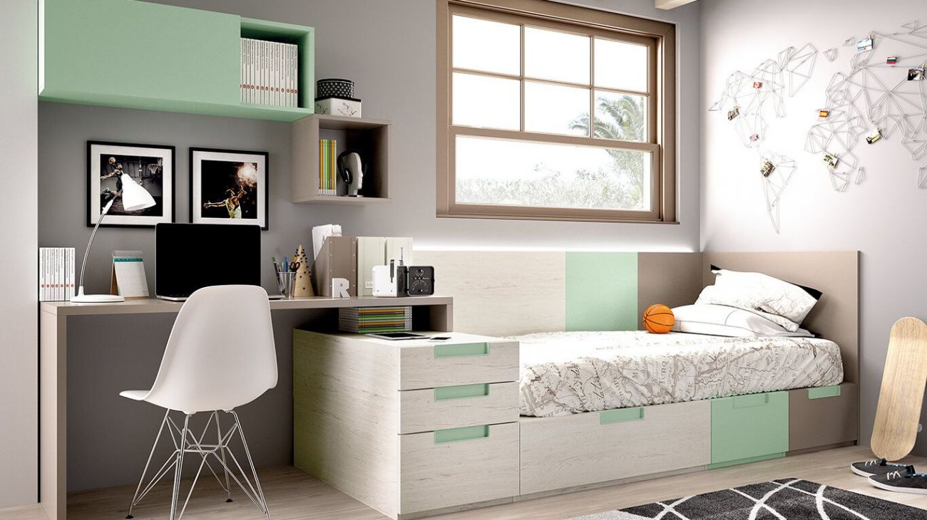 Quarto Juvenil H-501, Quartos de crianças e Quartos Juvenis