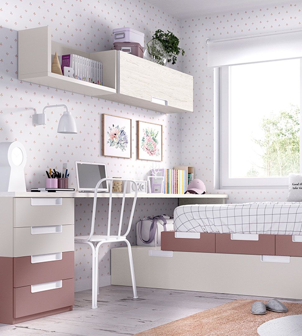 Quarto Juvenil H-502, Quartos de crianças e Quartos Juvenis