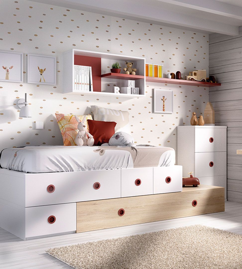 Quarto Juvenil H-503, Mobiliário Graça Interiores