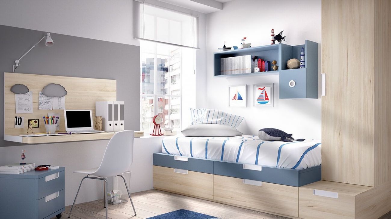 Quarto Juvenil H-508, Mobiliário Graça Interiores