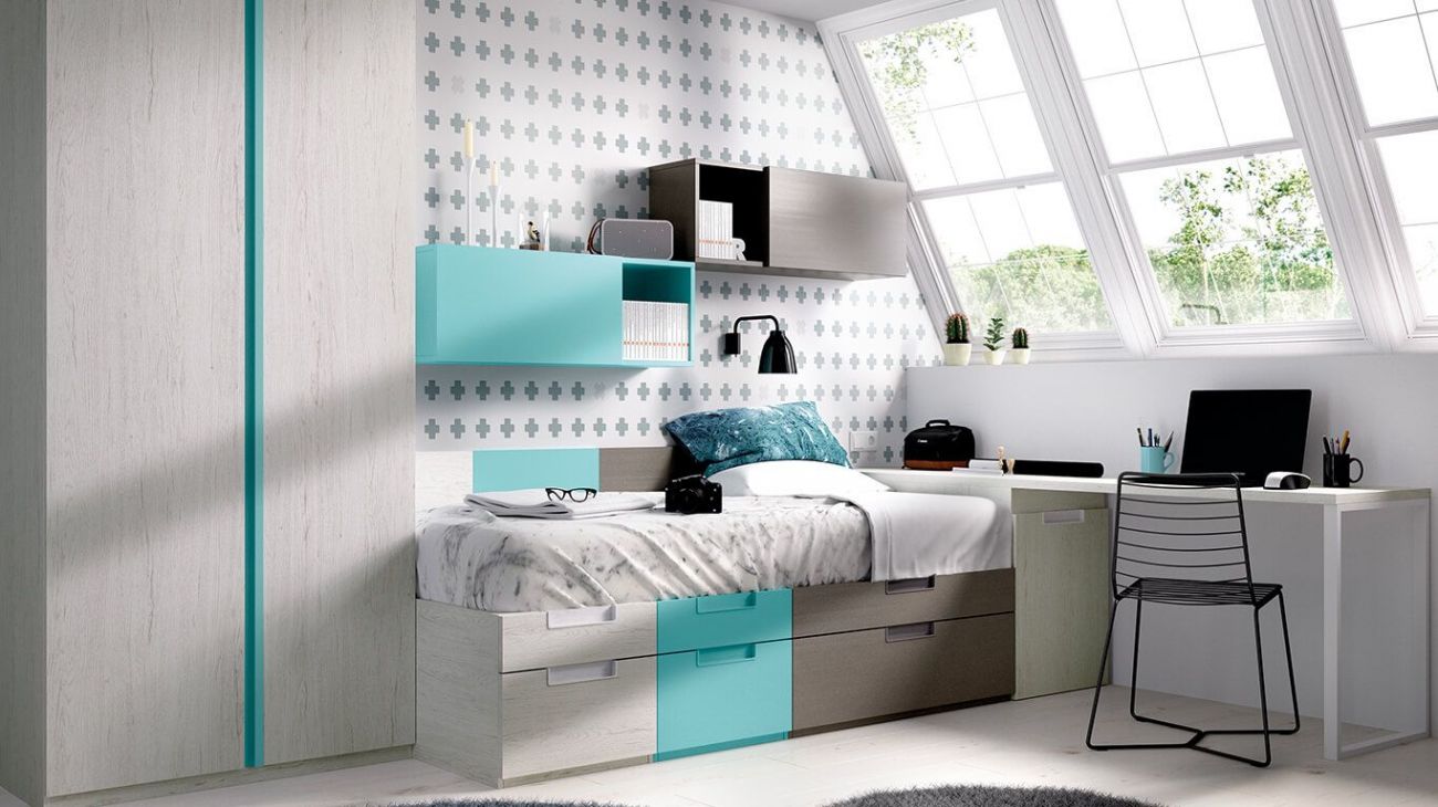 Quarto Juvenil H-509, Quartos de crianças e Quartos Juvenis