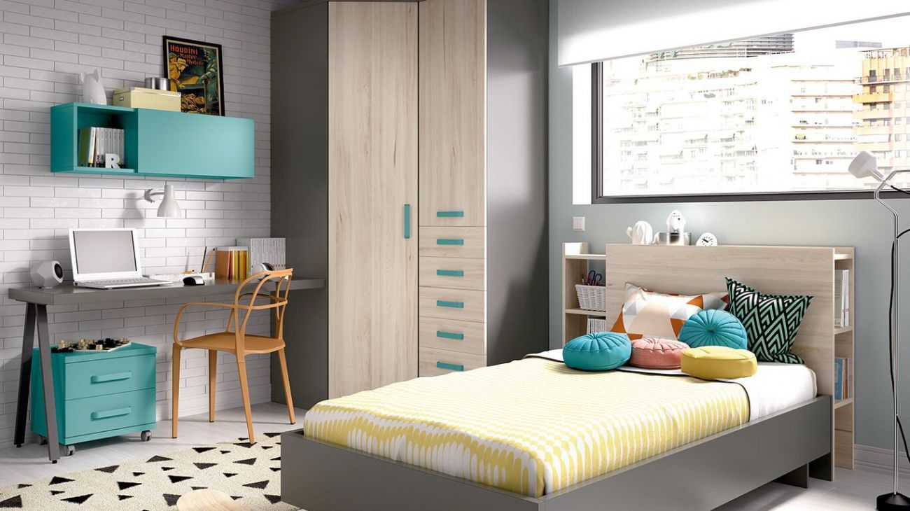 Quarto Juvenil H-605, Quartos de crianças e Quartos Juvenis