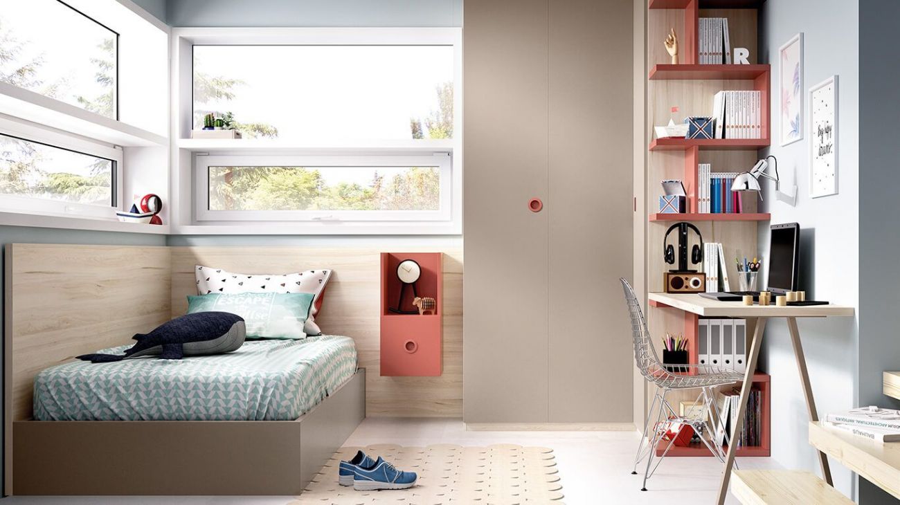 Quarto Juvenil H-610, Quartos de crianças e Quartos Juvenis