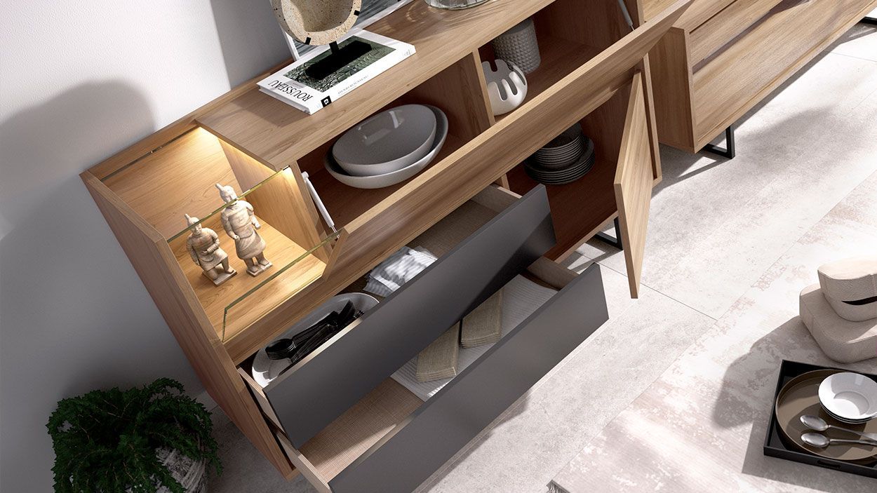 Estante TV Duo 10, modulo tv