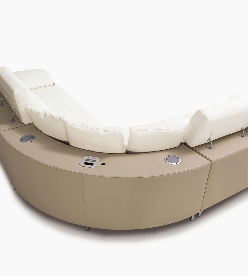 Sofá Dennis Canto, Sofa de Canto Graca Interiores