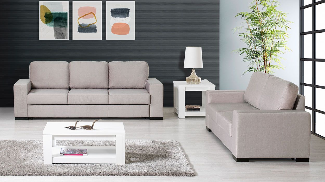 Sofá 3+2 Lugares Riga, Sofa Cama Graca Interiores