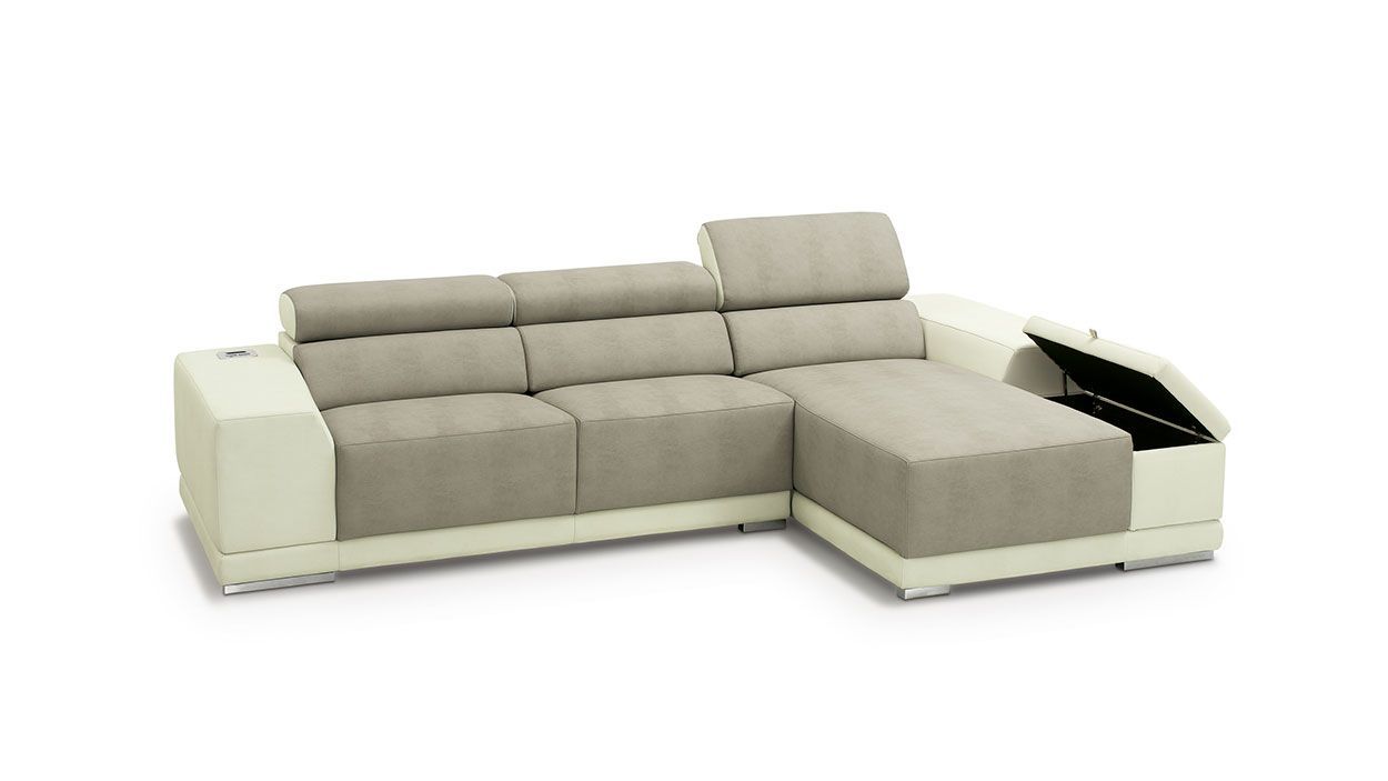 Sofá Chaise Vicent, Chaise Longue Graça Interiores
