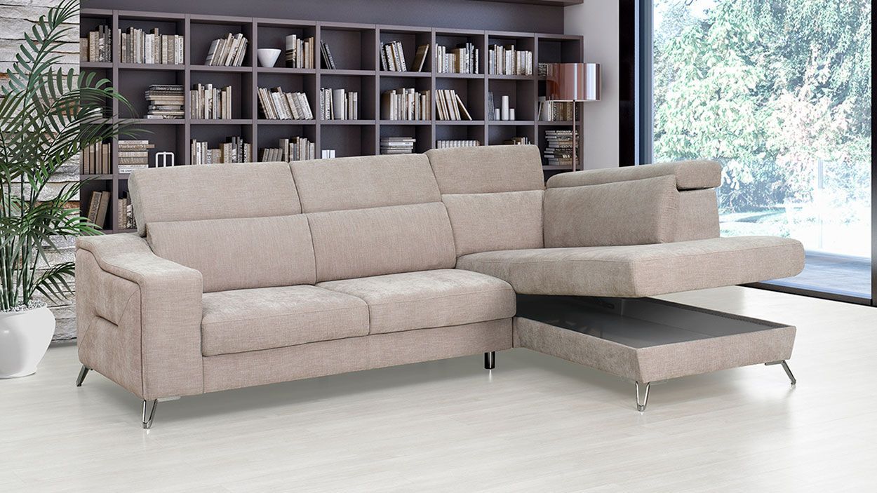 Sofá Chaise Zeller, Sofas graca interiores 