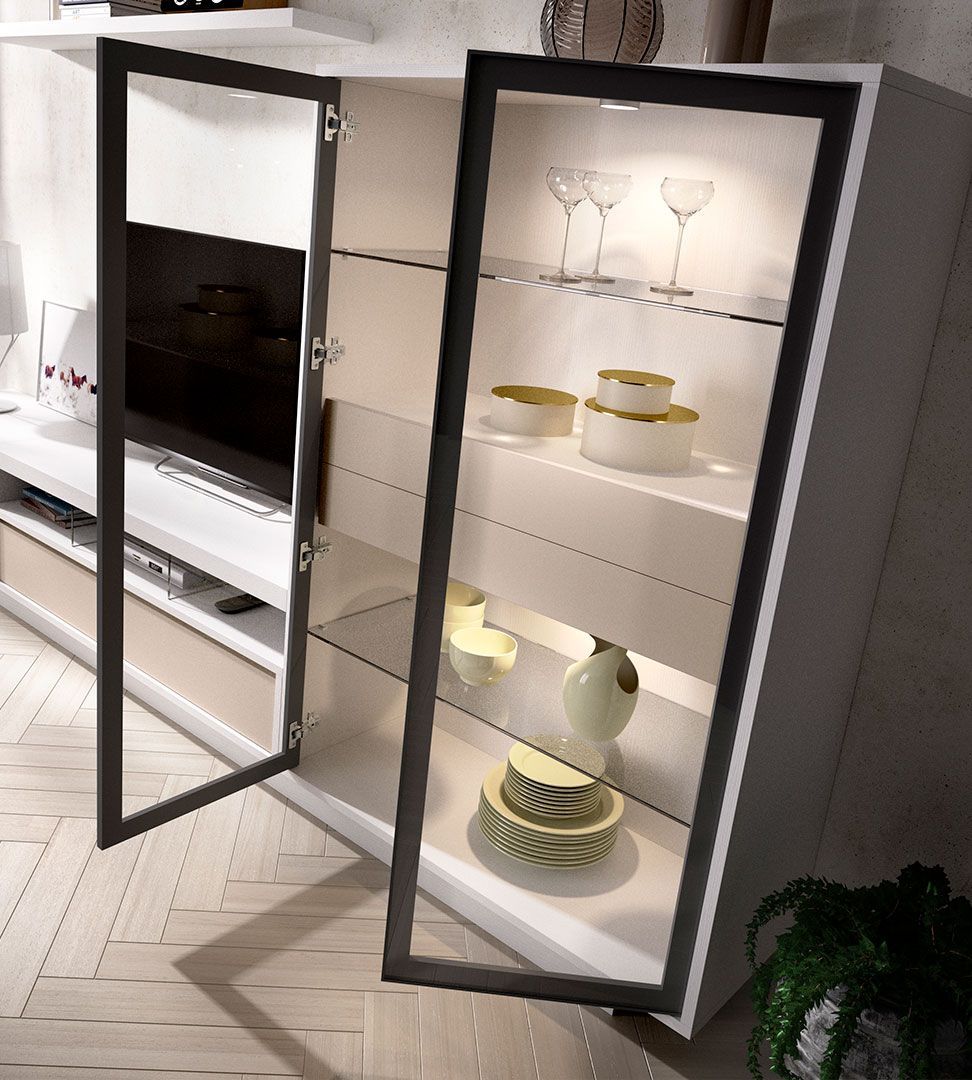 Móvel Vitrine 2P Duo, Moveis Bar Graca Interiores