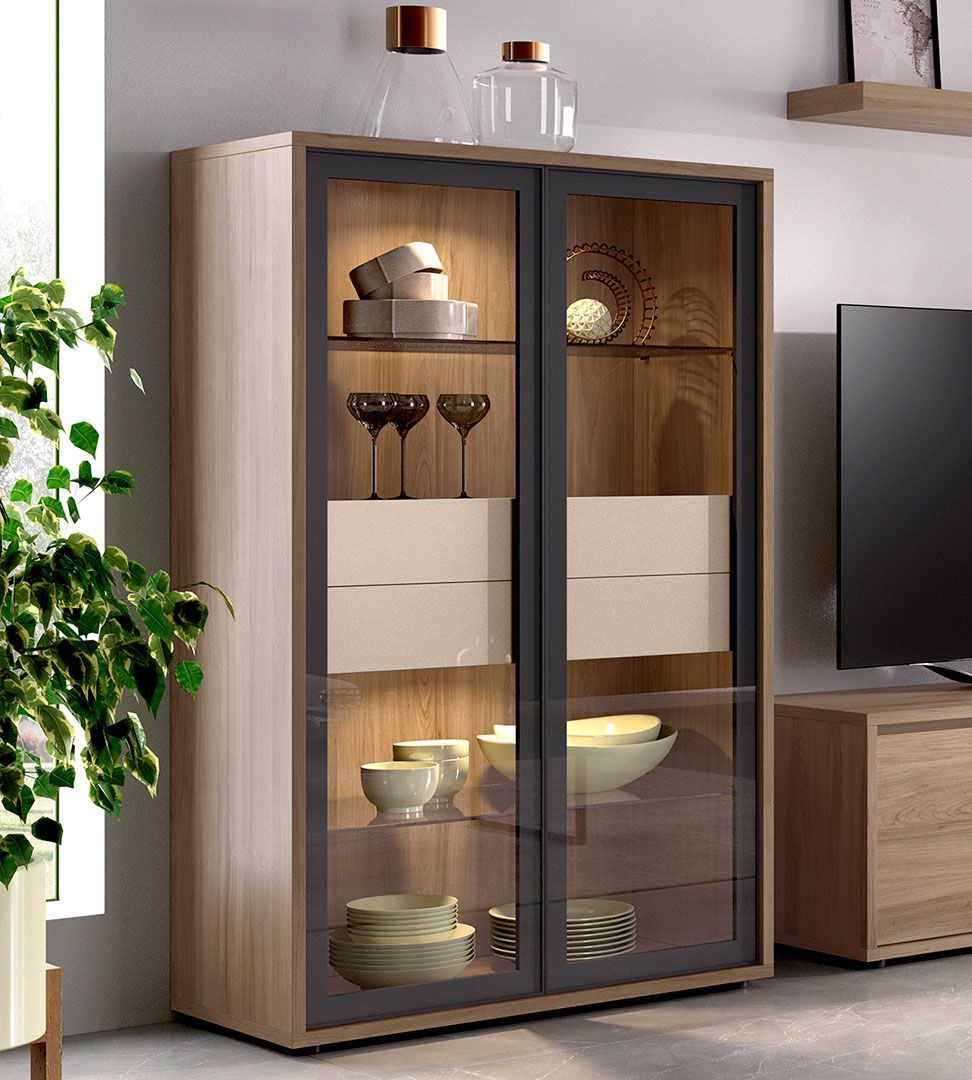 Móvel Vitrine 2P Duo, Moveis Bar Graca Interiores