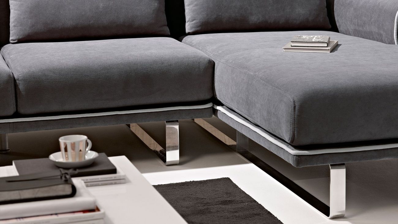 Sofá Chaise Bergamo, Sofa Chaise Longue Graca Interiores