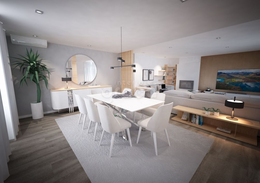 Sala de Estar e Jantar 
